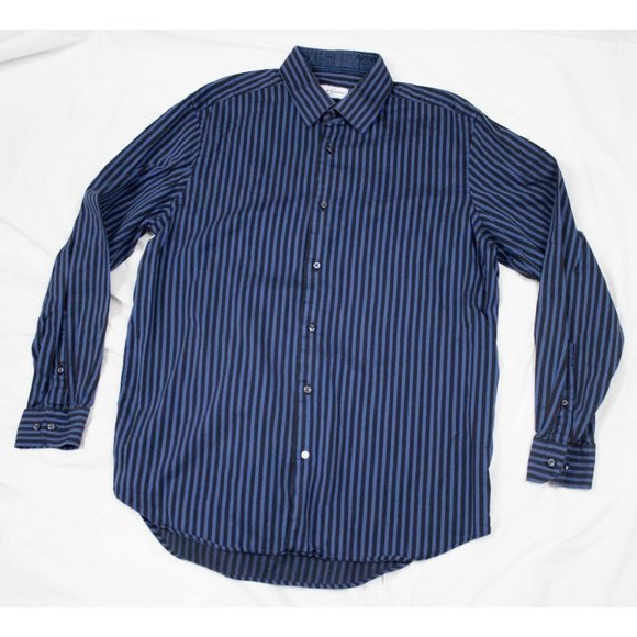 Robert Graham Mens Long Sleeve Button Front Shirt Size 43-17 - Picture 3 of 8